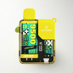 Aivono Aim Tank 9500 Puffs Lemon Mint 18ml 650mAh 3% Nicotine