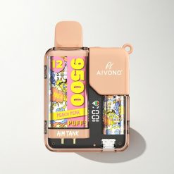 Aivono Aim Tank 9500 Puffs Peach Pear 18ml 650mAh 5% Nicotine
