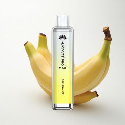 Hayati Pro Max 4000 Puffs Banana Ice 1400mAh 2ml Rechargeable