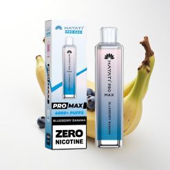 Hayati Pro Max 4000 Puffs Blueberry Banana 1400mAh 2ml Rechargeable