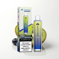 Hayati Pro Max 4000 Puffs Blueberry Kiwi 5% Nicotine 1400mAh Rechargeable