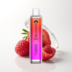 Hayati Pro Max 4000 Puffs Strawberry Raspberry Ice 5% Nicotine 1400mAh Rechargeable