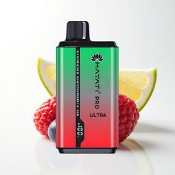 Hayati Pro Ultra 15000 Puffs Blueberry Raspberry Cherry Lemon & Blueberry 2% Nicotine 850mAh