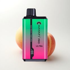 Hayati Pro Ultra 15000 Puffs Sour Apple Juicy Peach 850mAh 24ml 2% Nicotine