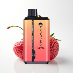 Hayati Pro Ultra 15000 Puffs Strawberry Cranberry Cherry Ice 850mAh 24ml 2% Nicotine