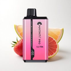 Hayati Pro Ultra 15000 Puffs Strawberry Grapefruit Strawberry Dragonfruit 850mAh 2% Nicotine