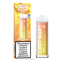 Lemon Pineapple Peach Lost Mary Tappo UK - LOST MARY QM600 Disposable Vape THZJ163