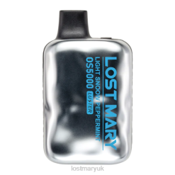 Light Snoow Peppermint Lost Mary Vape Juice UK - LOST MARY OS5000 Luster THZJ44