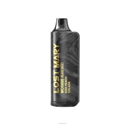 LOST MARY MO5000 Black Gold Disposable 10mL X6883 | Lost Mary Tappo UK Iced Peach Colada