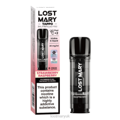 Strawberry Raspberry Lost Mary Vape Sale - LOST MARY Tappo Prefilled Pods - 20mg - 2PK THZJ178