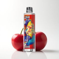 Uwin Crystal 10000 Puffs Cherry Berry RGB 5% Nicotine 650mAh