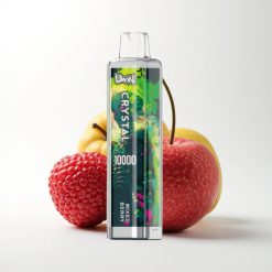 Uwin Crystal 10000 Puffs Mixed Berry RGB Lights 650mAh Rechargeable 18ml