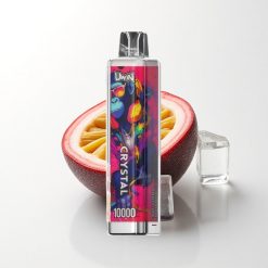 Uwin Crystal 10000 Puffs Passion Fruit Ice 18ml 650mAh RGB