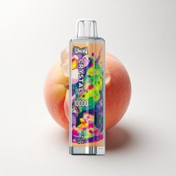 Uwin Crystal 10000 Puffs Peach Ice RGB 650mAh 18ml