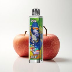 Uwin Crystal 10000 Puffs Two Apple RGB Crystal 18ml 650mAh