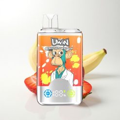 Uwin Crystal Twins 40000 Puffs Strawberry Banana Love Dual Flavor 850mAh