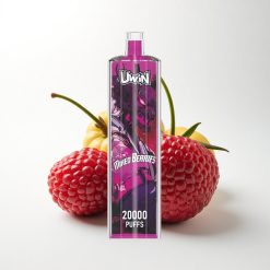 Uwin Shisha Hookah Crystal 20000 Puffs Mixed Berries Mesh Coil 650mAh Type-C