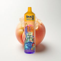 Uwin Tornado 35K Music Puffs Summer Peach Ice with 5% Nicotine and 600mAh Battery