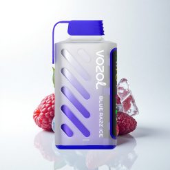 VOZOL Gear Power 20000 Puffs Blue Razz Ice Dual Mesh 20mL 5% Nicotine