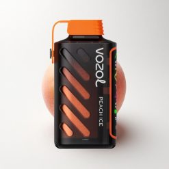 VOZOL Gear Power 20000 Puffs Peach Ice Dual Mesh 20mL 5% Nicotine
