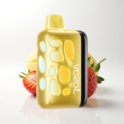 VOZOL RAVE 40000 Puffs Strawberry Mango Glow 1000mAh Beat-Synced
