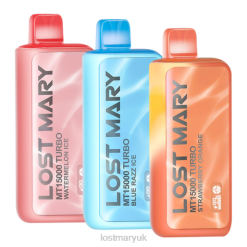 Watermelon Ice/Blue Razz Ice/Strawberry Orange Lost Mary Vape UK - LOST MARY MT15000 Turbo Sampler THZJ81