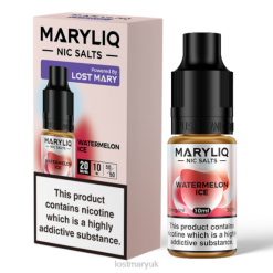Watermelon Lost Mary Online UK - LOST MARY MARYLIQ Nic Salts - 10ml THZJ220