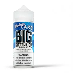 Big Bottle Co Blueberry Cake 120ML Tart Blueberry Crumble 85/15 VG/PG