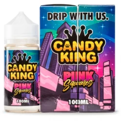 Candy King eJuice 100mL Pink Squares Blasting with Flavor