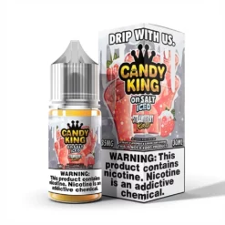 Candy King On Salt 30mL Strawberry Rolls ICED