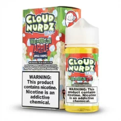 Cloud Nurdz E-Liquid 100mL Watermelon Apple Ice 70VG