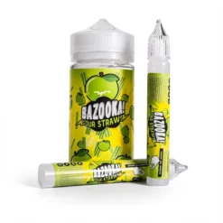 Bazooka Vape Sour Straws 2x15mL Green Apple 200mL