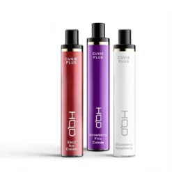 HQD Cuvie Plus 1200 Puffs 16 Flavors 950mAh 10PK Salt Nic Vape