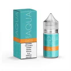 AQUA Salts Oasis 30ml Peaches Cantaloupe Papaya Nicotine Salt