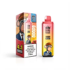 Bang Blaze 60K Puffs 4 in 1 Smart LED Display Disposable Vape