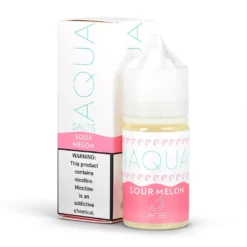 AQUA Salts 30mL Sour Melon Watermelon Candy Nicotine Salt